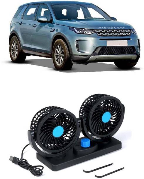 AUTOGARH Portable 5V USB Dual Car Fan for Laptop, Desk & Car A-283 Car Interior Fan