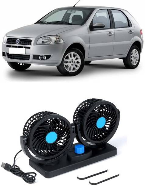 AUTOGARH Portable 5V USB Dual Car Fan for Laptop, Desk & Car A-242 Car Interior Fan