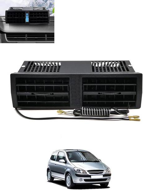 MATIES Black Universal Two Wind AC Air Circulating Roof Jet Air Fan For Vehicle-95 Car Interior Fan