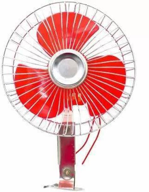 Ajeetech DC 6INCH FAN 12 Volts Oscillating Automotive Fan_23 Car Interior Fan