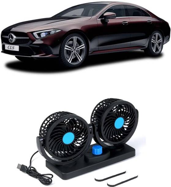 Dvis 5V USB Dual-Head Mini Fan D-1 Portable 5V USB Dual Head Car Fan for Laptop, Desk & Car D-918 Rechargeable Fan, USB Fan
