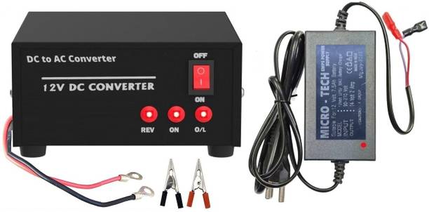 Creative Tech Versatile 14V 2A SMPS Charger – Works with 12V Car, Bike & UPS Batteries Car Inverter