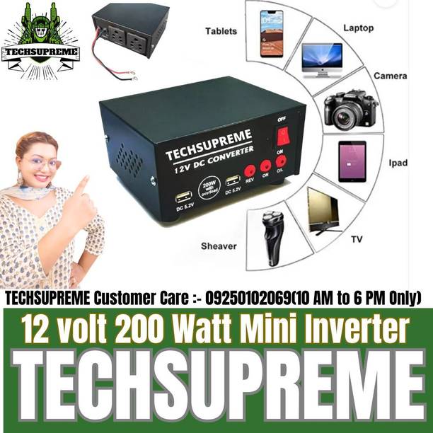 TechSupreme 500 VA Square Wave Inverter