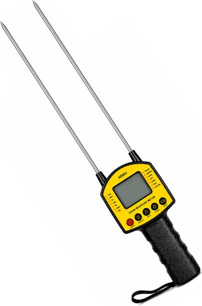 vinesto AR991 Grain Moisture Meter Pin Type Digital Moisture Tester for _Wheat Rice Corn AR991 Multi Grain Digital Moisture Meter Pin-Type Digital Moisture Measurer