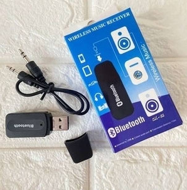 GADGETSMORE v2.1+EDR Car Bluetooth Device with Adapter Dongle, 3.5mm Connector, Audio Receiver