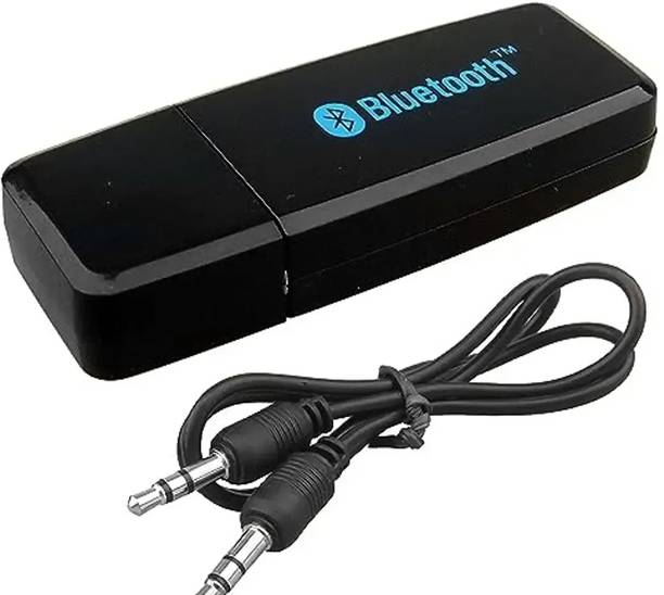 GADGETSMORE v2.1+EDR Car Bluetooth Device with Adapter Dongle, 3.5mm Connector, Audio Receiver