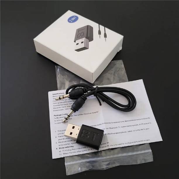 RPMSD v5.0 Car Bluetooth Device with Audio Receiver, 3.5mm Connector, Adapter Dongle