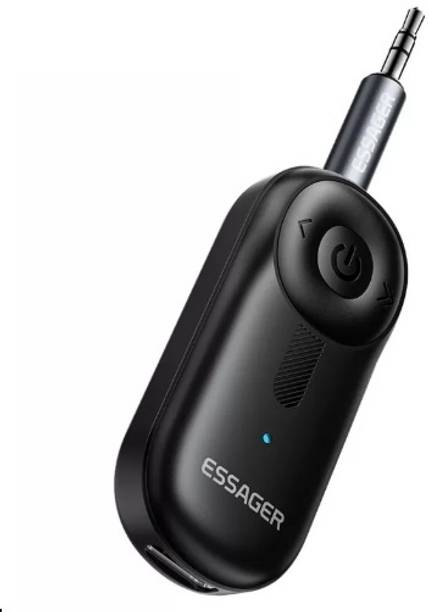 ESSAGER 3.5mm Audio Wireless Bluetooth Receiver Adapter 3.5mm Audio Wireless Bluetooth Receiver Adapter Bluetooth