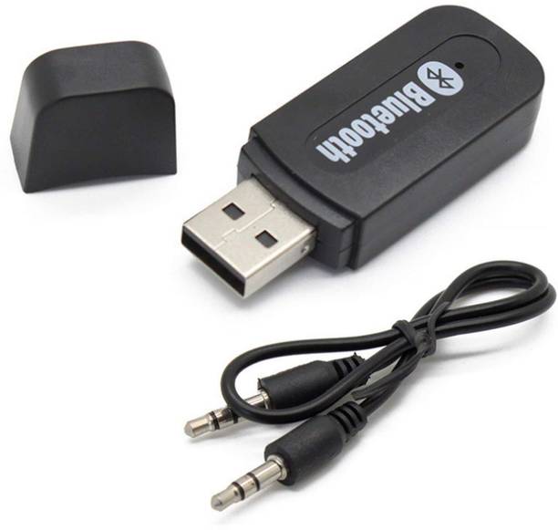KOJO v2.1 Car Bluetooth Device with 3.5mm Connector, Adapter Dongle, Transmitter, USB Cable, Audio Receiver