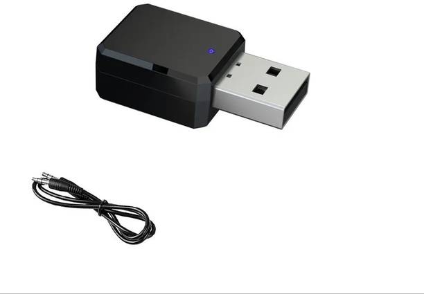 RPMSD v5.0 Car Bluetooth Device with Audio Receiver, 3.5mm Connector, Adapter Dongle