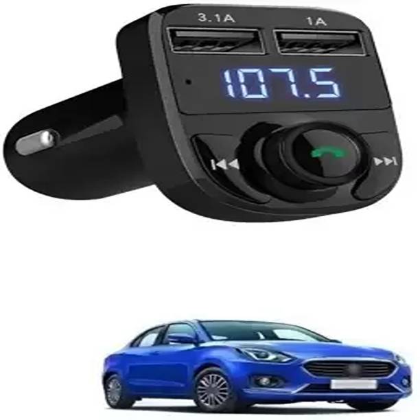 Mostech v5.0 Car Bluetooth Device with USB Cable, Car Charger, FM Transmitter, Audio Receiver, MP3 Player