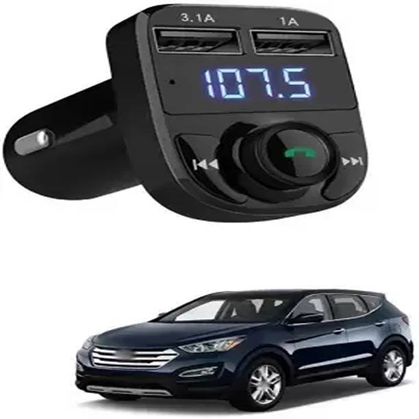 Mostech v5.0 Car Bluetooth Device with USB Cable, Car Charger, FM Transmitter, Audio Receiver, MP3 Player