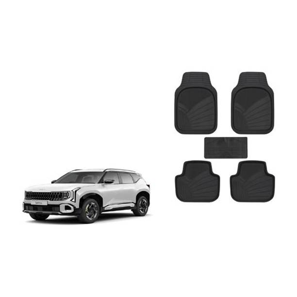 Autorepute Rubber Standard Mat For  Kia Seltos 2026-2027 (Black)