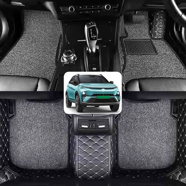 Vahan Expo Leatherite 7D Mat For  Tata Nexon EV Black, Grey