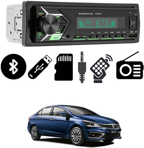 RKPSP 2093 Single DIN Bluetooth Car Stereo USB/BT/Aux/FM with Remote Control-47 Car Stereo