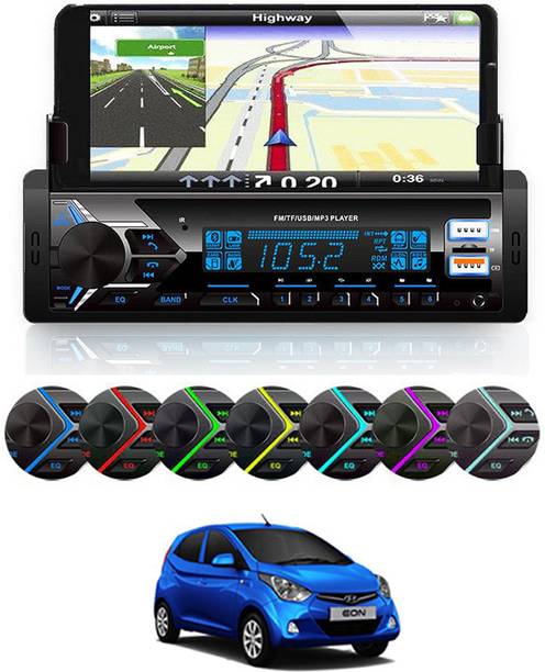 MATIES Media Player With Phone Holder MP3 Player with BT/FM/USB/AUX For-Eon Car Stereo
