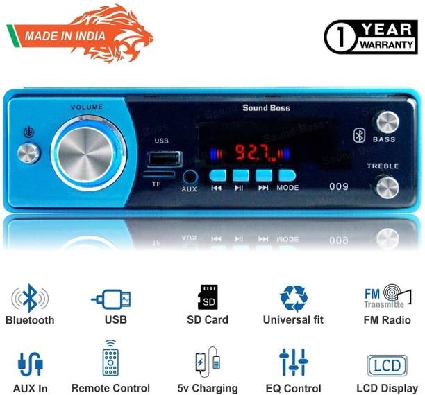 Sound Boss Blutooth//FM/USB/SD/AUX SB-2021 Car Stereo
