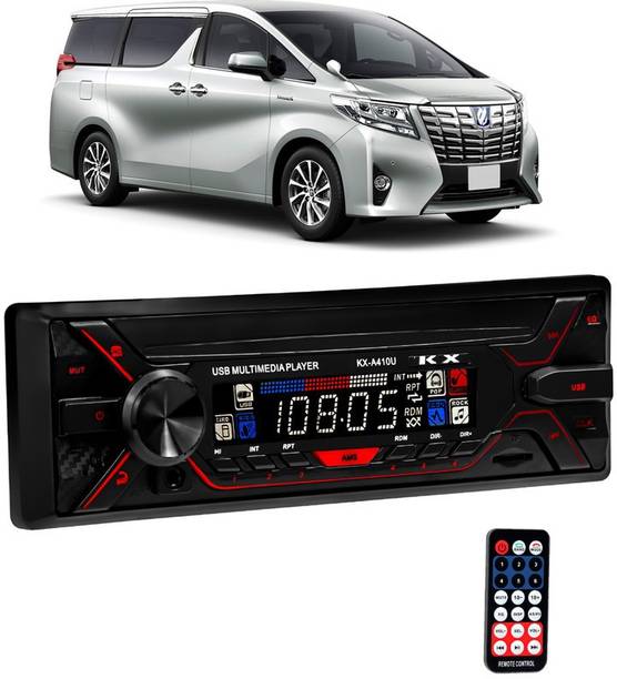 Dvis Car Stereo FX- A100U Car Stereo with Bluetooth, USB, SD Card , Aux D-1442 Car Stereo