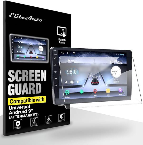 EliteAuto Touch Screen Protector Compatible For 9 Inch Android Touch Screen Stereo System Car Stereo