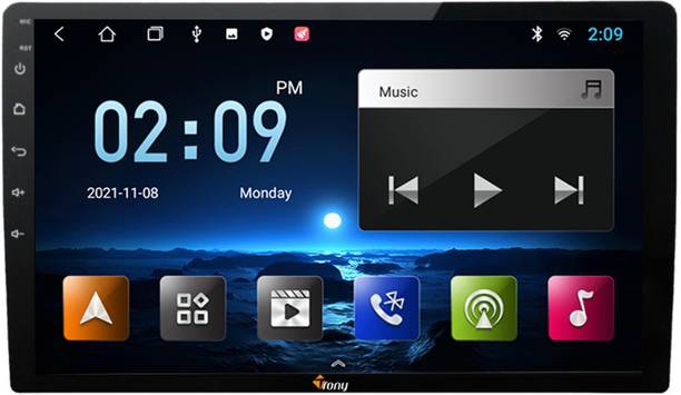 Trony 9" Android Car Stereo | 6GB RAM + 128GB Storage | Bluetooth | Wi-Fi | GPS | FM Car Stereo