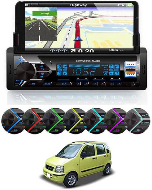 RKPSP Car Stereo MP3 Player with Phone Holder/BT/FM/USB/AUX/TF Card Universal-248 Car Stereo