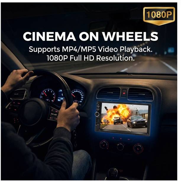 PROKONAI 7" Touch VIDEO Pro+ Bluetooth/USB/Remote/Phone Charging - Diamond GA0528 Car Stereo