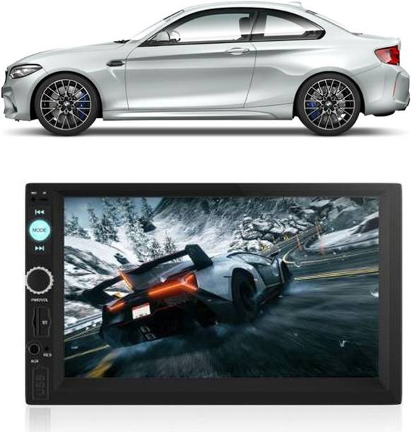 JBRIDERZ 7Inch DoubleDin TouchScreen with Rear View Camera Support Without Camera E 63 Car Stereo