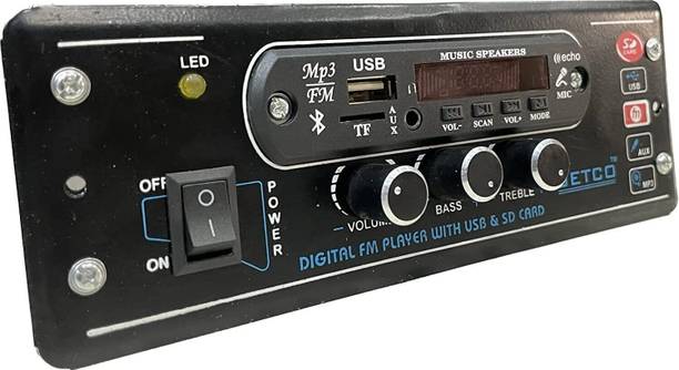 TECH-LOBBY TL-4440-2 CAR STERIO AMPLFIEIR WITH UNIVERSAL FITTING AND COUPLER Car Stereo