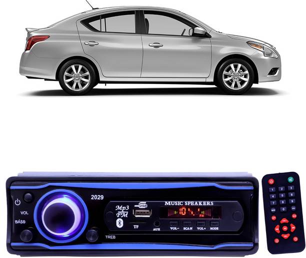 JBRIDERZ Blue 2029 USB/AUX/SD/BLUETOOTH/FM/MP3 BOOM MASTER STANDARD- E 451 Car Stereo