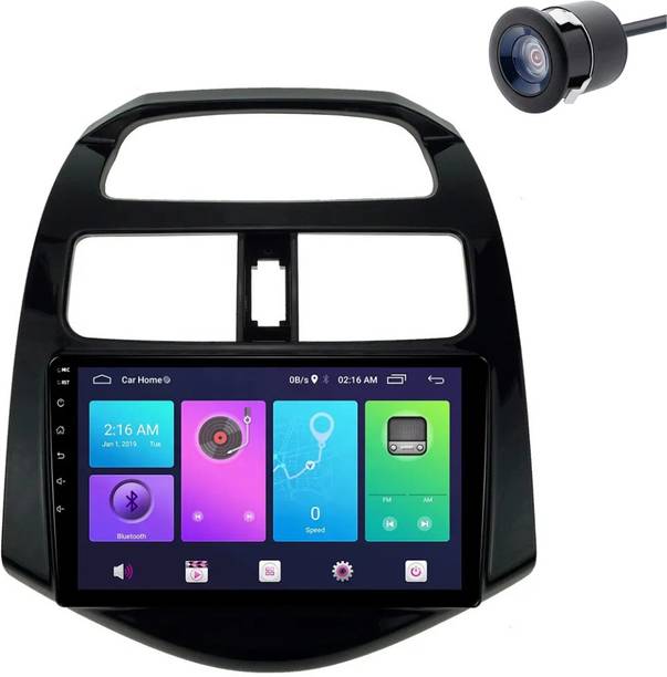 Modorwy 9 inch Car Android System CarPlay 4/32GB Camera+Frame Suitable Chevrolet Spark Car Stereo