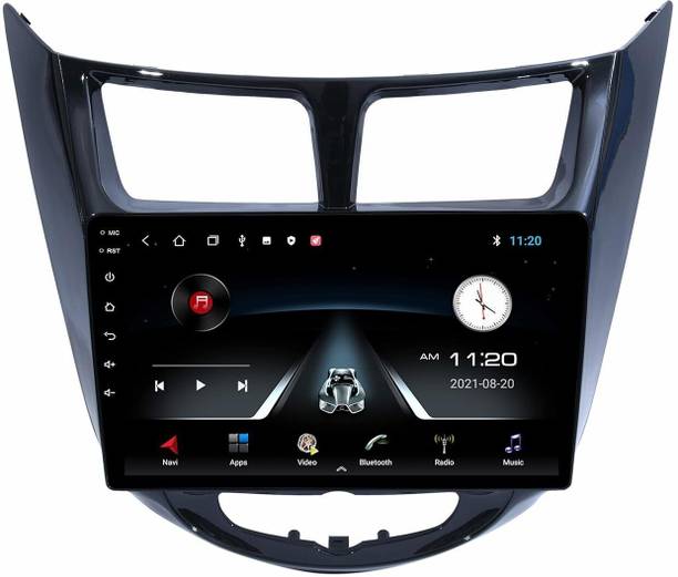 बेसोहोलिक Android CarPlay | 4GB 64GB | Dashboard Display for Verna Fluidic | GPS B02 कार स्टीरियो