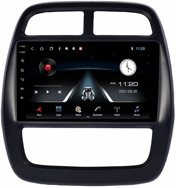 मॉडरवी 9 Inch Android System for Renault Old Kwid 2GB/32GB,HD Car Camera,Frame & Socket कार स्टीरियो
