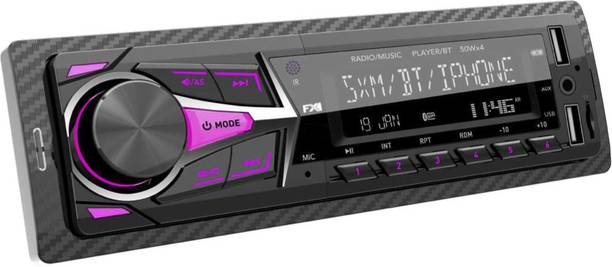 FXI A-1020 Charge Pro+ DUAL USB Bluetooth Wireless With Phone Caller Id Receiver कार स्टीरियो