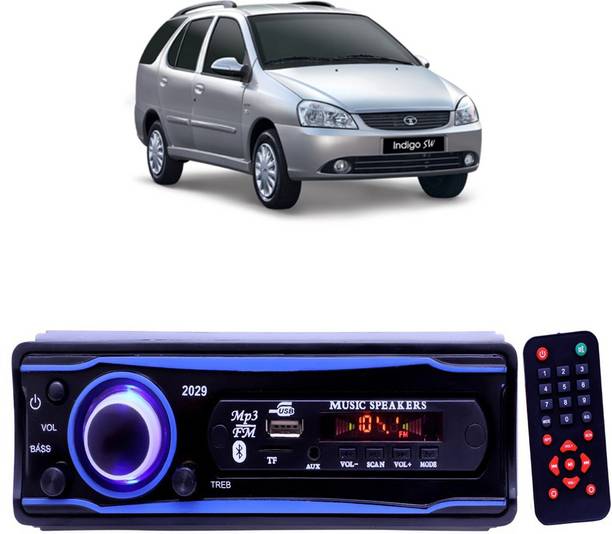 JBRIDERZ Blue 2029 USB/AUX/SD/BLUETOOTH/FM/MP3 BOOM MASTER STANDARD- G 524 Car Stereo