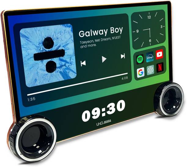 UNO MINDA 11.5" Double Knob Multimedia system 4GB/64GB with Inbuilt Chat GPT Voice Assist Car Stereo