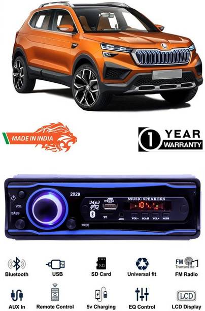 Dvis Blue 2029 USB/AUX/SD/BLUETOOTH/FM/MP3 BOOM MASTER STANDARD D-2295 Car Stereo