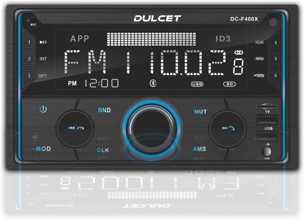 DULCET DC-F400X High Power Universal Fit Double Din Mp3 Car Stereo with Dual USB DC-F400X Car Stereo