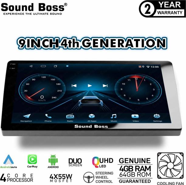 साउंड बॉस Androidify 4th Generation 9 Inch Android (4GB/64GB). कार स्टीरियो