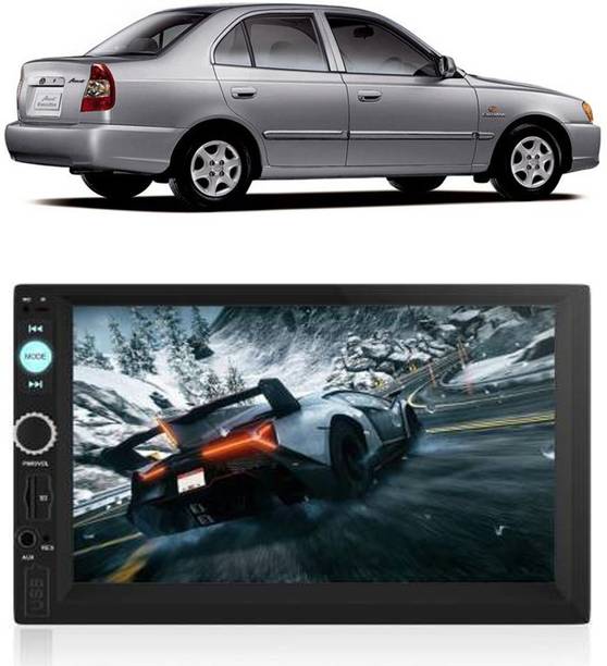 JBRIDERZ 7Inch DoubleDin TouchScreen with Rear View Camera Support Without Camera E 170 Car Stereo