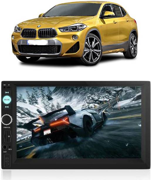 JBRIDERZ 7Inch DoubleDin TouchScreen with Rear View Camera Support Without Camera E 70 Car Stereo