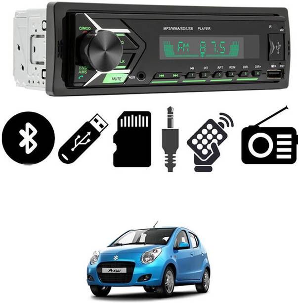 RKPSP 2093 Single DIN Bluetooth Car Stereo USB/BT/Aux/FM with Remote Control-21 Car Stereo