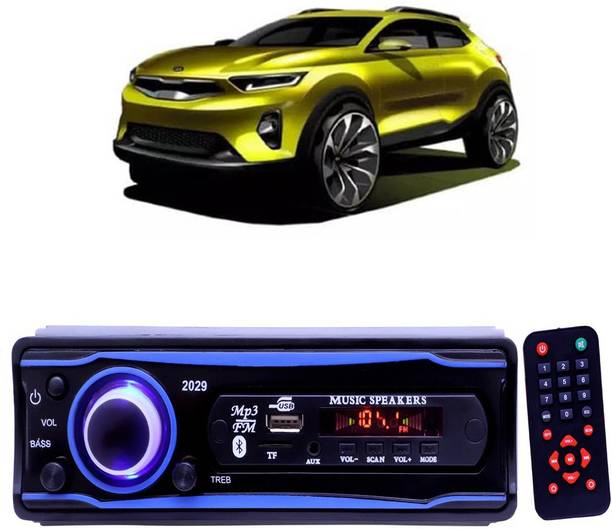 Dvis Blue 2029 USB/AUX/SD/BLUETOOTH/FM/MP3 BOOM MASTER STANDARD D-369 Car Stereo