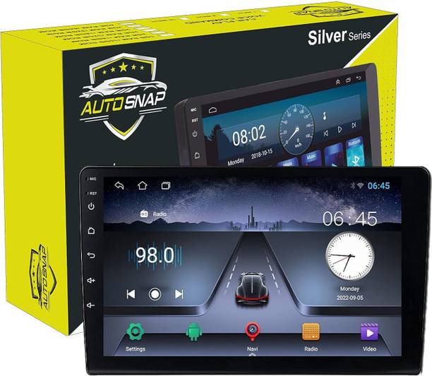Auto Snap AUTOSNAP 10 Inch Car Stereo Touch Screen 13 Android Version IPS Display Car Stereo