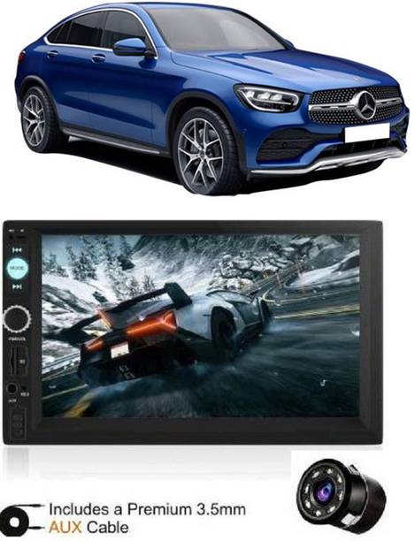 JBRIDERZ 7Inch HD DoubleDin TouchScreen with Rear View Camera Support With Camera G 393 Car Stereo