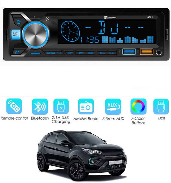 MATIES Media Player MP3 With Duel USB,Bluetooth,TF Card/Aux & Remote Control 157 Car Stereo