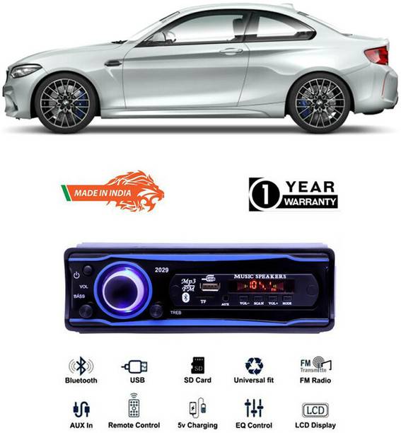 Dvis Blue 2029 USB/AUX/SD/BLUETOOTH/FM/MP3 BOOM MASTER STANDARD D-1772 Car Stereo