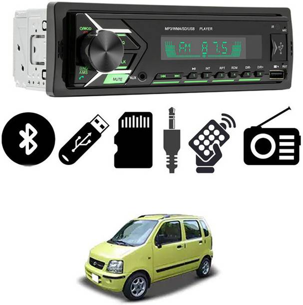 RKPSP 2093 Single DIN Bluetooth Car Stereo USB/BT/Aux/FM with Remote Control-247 Car Stereo