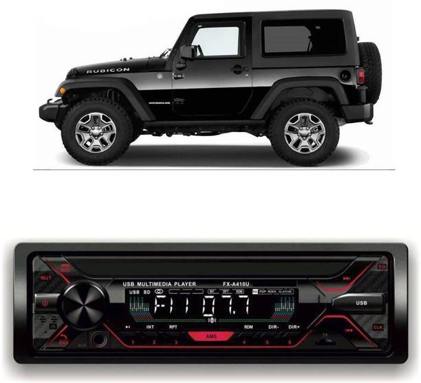 JBRIDERZ Car Stereo FX- A410U Car Stereo with Bluetooth, USB, SDCard , Aux B-279 Car Stereo