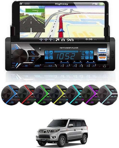 मैटीज़ Media Player With Phone Holder MP3 Player with BT/FM/USB/AUX For-Bolero Neo कार स्टीरियो