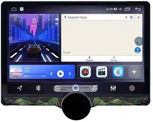 ज़ेसका 2K Diamond Series Androidify 4th Gen 11.5" Middle Knob (4GB/64GB) Android कार स्टीरियो